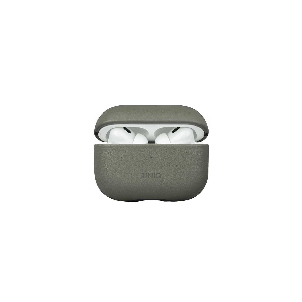 Uniq Apple Airpods Pro 2 (2.nesil) Terra Genuine Deri Kılıf - Yeşil
